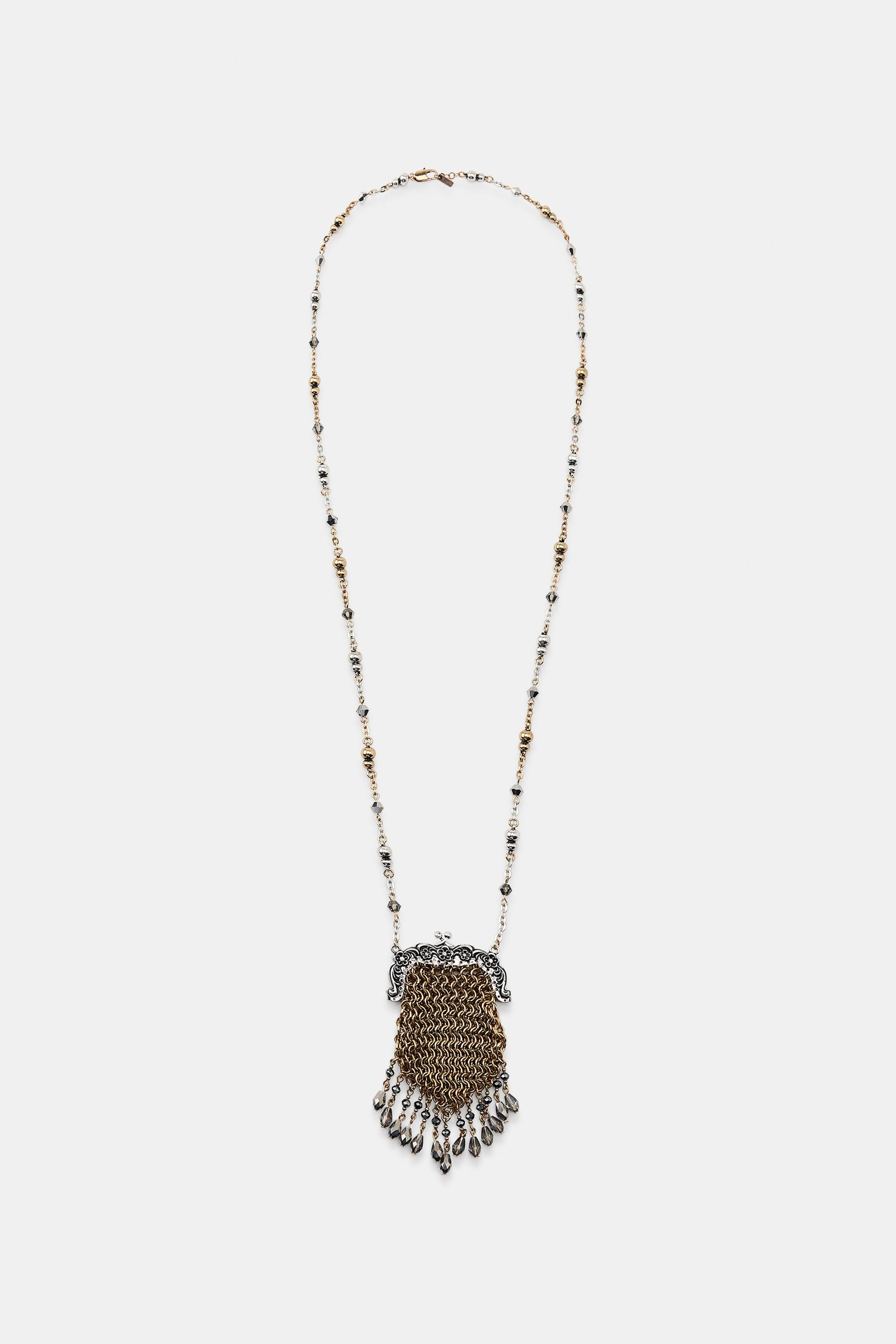 COLLIER COMBINÉ SAC BIJOUX